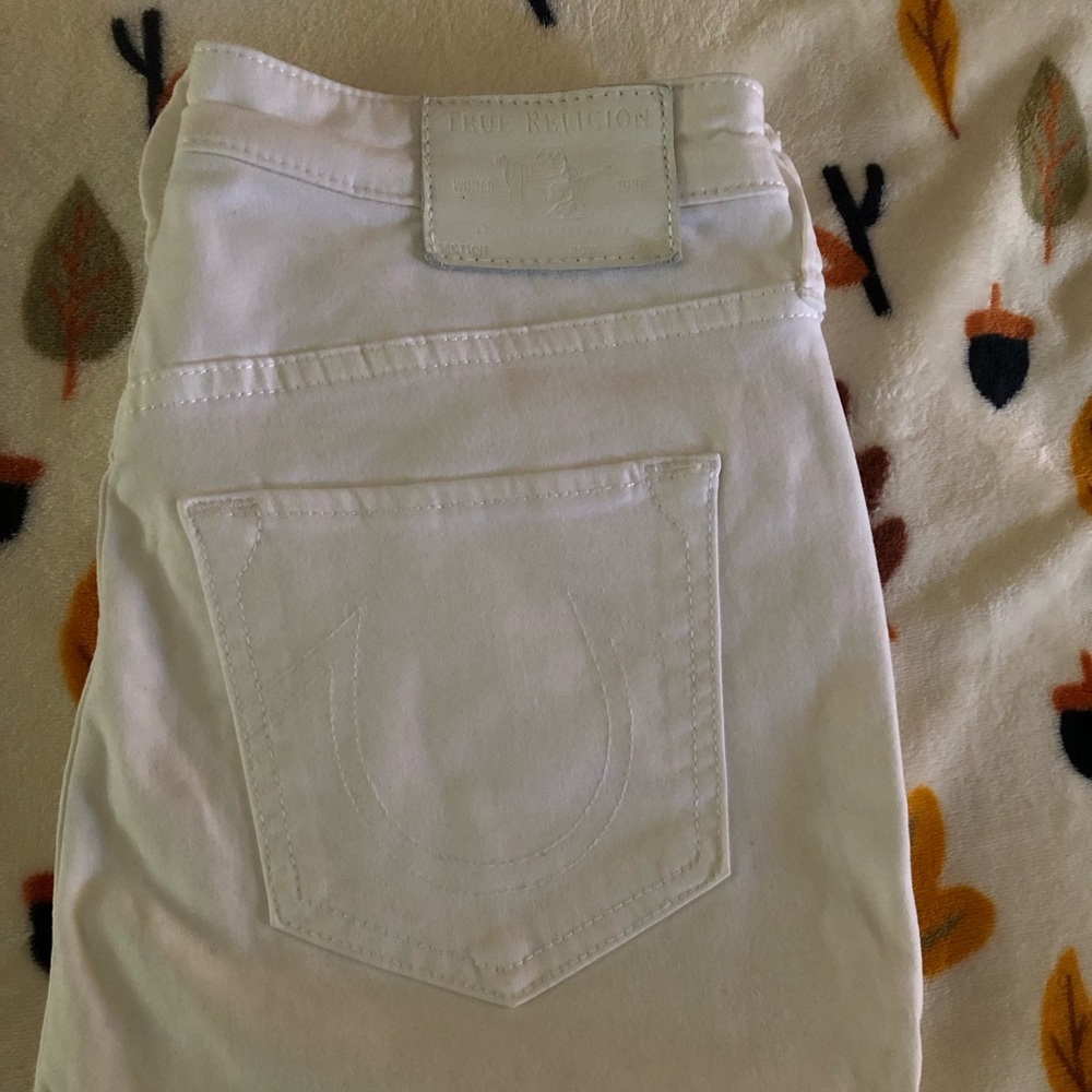 True Religion Woman’s Skinny Jeans Color White